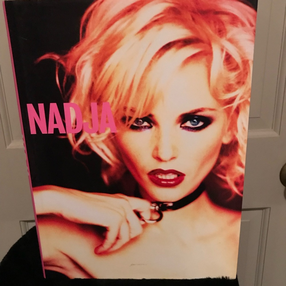 COPY - Nadia auermann German supermodel coffee table book.